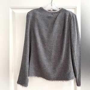 The Fold London tweed top British size 10